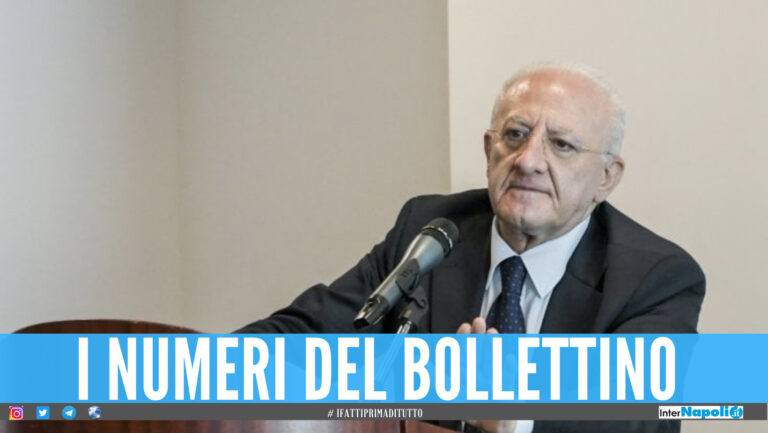 Calo dei ricoveri in Campania, De Luca: “A settembre vedremo la ricaduta dell’estate”