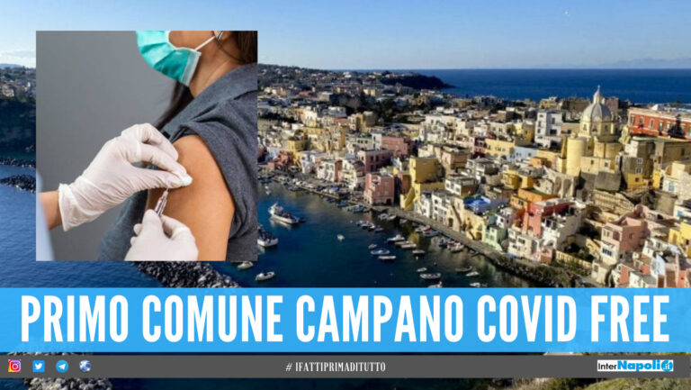 Vaccini, in provincia di Napoli il primo Comune Covid Free