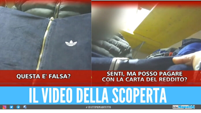 Scoperta ad Aversa la 'regina del pezzotto', vestiti acquistabili anche con il reddito di cittadinanza
