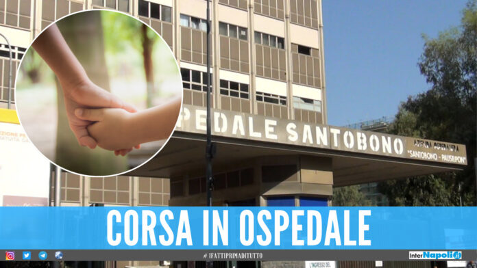 Bimbo investito a Napoli