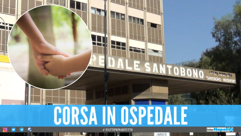 Bimbo investito a Napoli