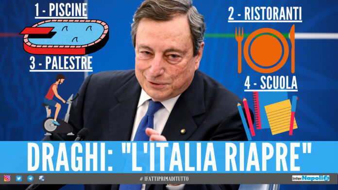 draghi decreto riaperture