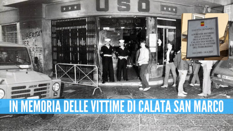 14 Aprile 1988, Napoli non dimentica l’attentato a Calata San Marco: 5 morti e 15 feriti