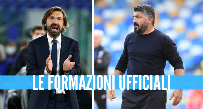 Juventus-Napoli, le formazioni ufficiali: Gattuso cambia 6 ...