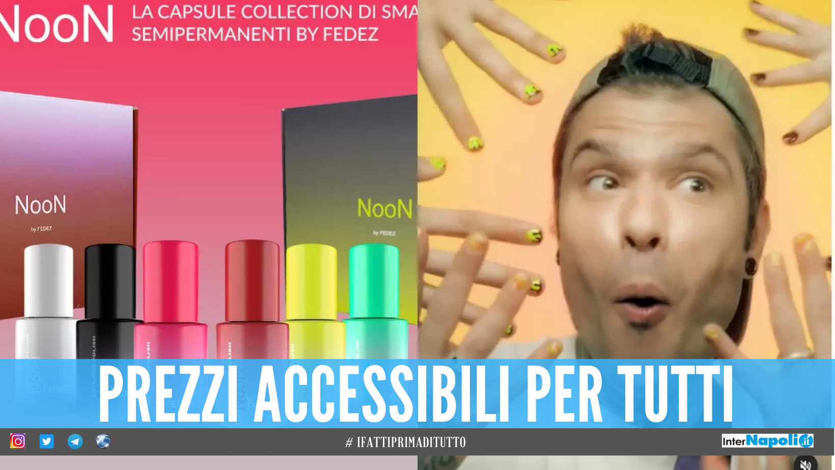 Fedez lancia la sua linea di