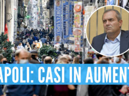 Napoli, casi di covid in aumento: l'allarme del sindaco De Magistris