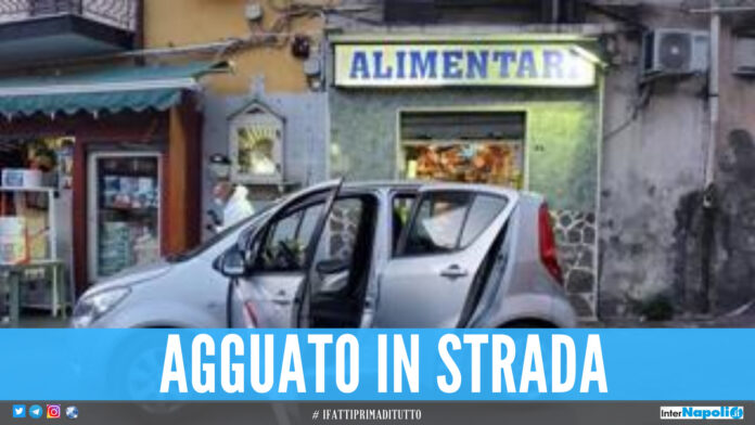 Stesa a Barra, quartiere orientale di Napoli