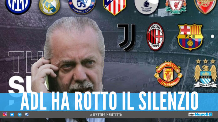 Superlega tweet aurelio de laurentiis