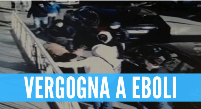 L'aggressione a Eboli