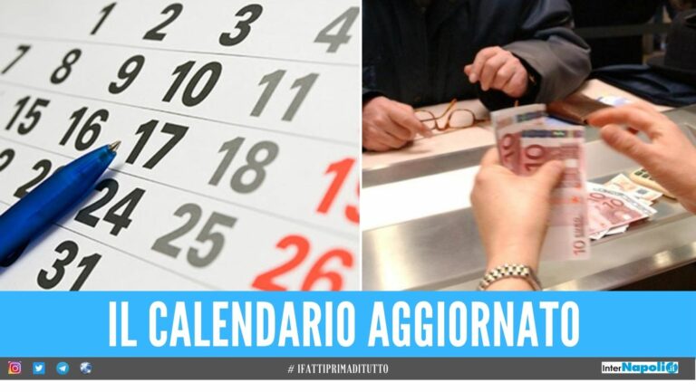 Pagamenti di pensioni e tredicesime, le nuove date del calendario di luglio