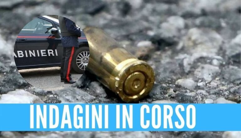omicidio casoria colpi di pistola feriti minorenni carabinieri bossoli indagine clan contini