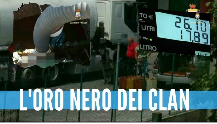 carburante benzina clan dei casalesi camorra colorata