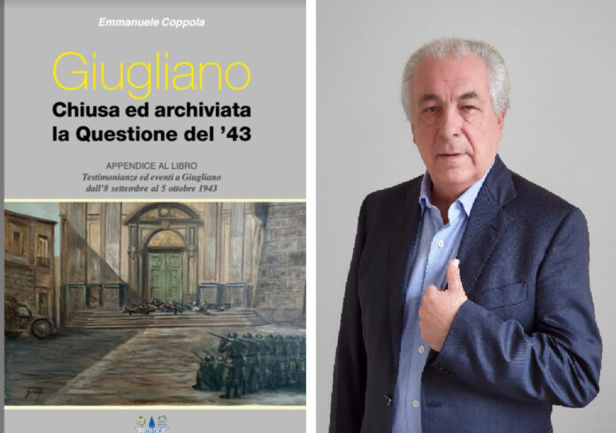 Emmanuele Coppola e la copertina del nuovo libro