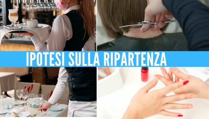 decreto riaperture governo parrucchieri, bar, centri estetici