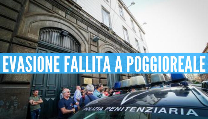 Fuga dal carcere, evasione fallita a Poggioreale