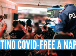 Festino covid free a Napoli: agenti aggrediti