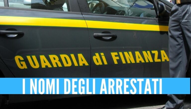 arresti finanza nomi antidroga operazione benevento napoli