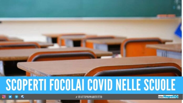 chiuse focolai covid scuole marigliano