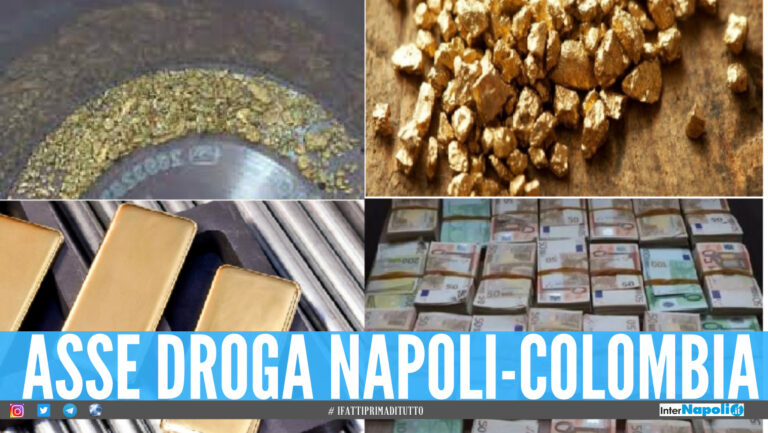 Forni d'oro e soldi per i narcos colombiani e napoletani: assolto noto imprenditore