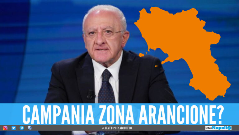 Campania, zona arancione col brivido: suspense per la decisione