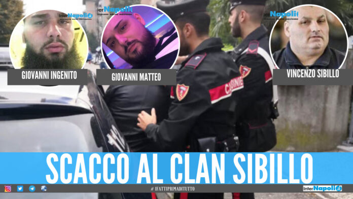 Blitz contro il clan Sibillo