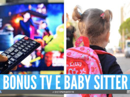 Arrivano bonus tv e baby sitter