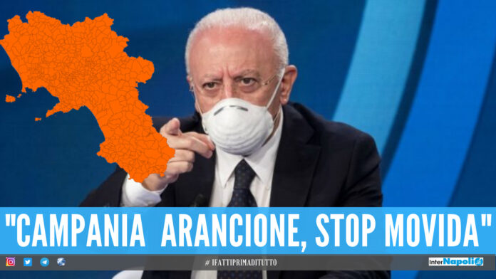 De Luca sulla zona arancione