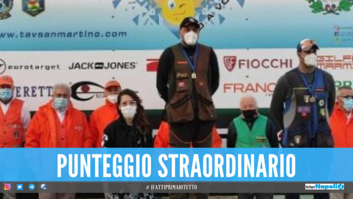 Carmine orgoglio di Acerra, l'atleta campione nazionale di tiro a volo