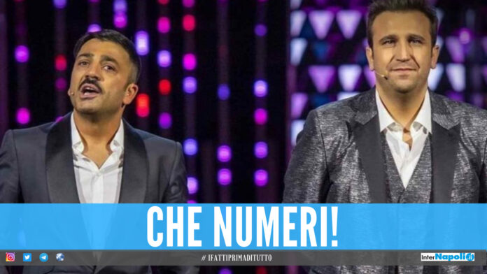 Esordio col botto per 'Felicissima Sera', boom di ascolti per show di Pio e Amedeo