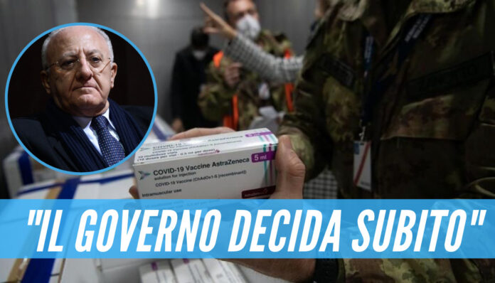 AstraZeneca, De Luca: 