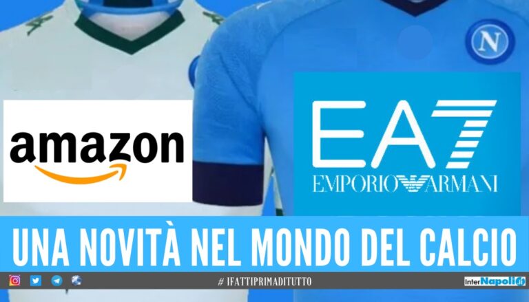 Armani e Amazon, prende forma la nuova maglia del Napoli