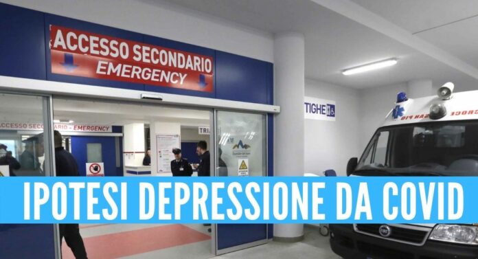 ospedale napoli depressione morta ragazza