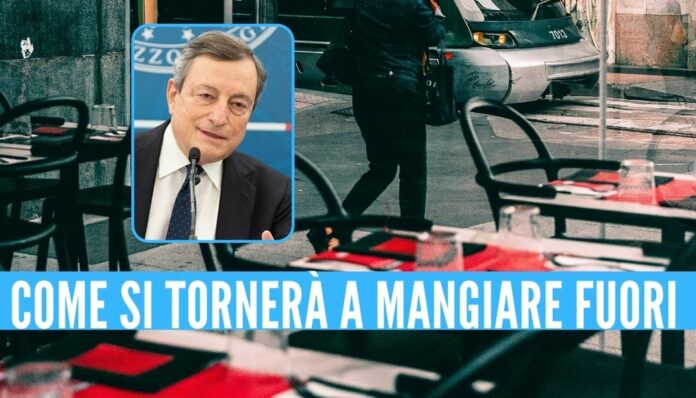 riaperture ristoranti coprifuoco draghi governo