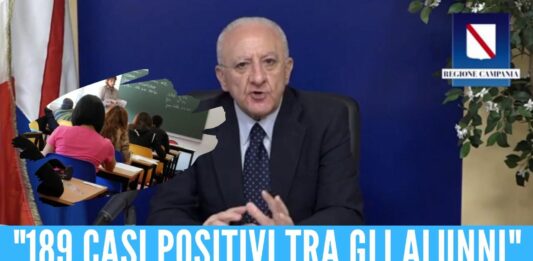 scuole campania de luca anno scolastico