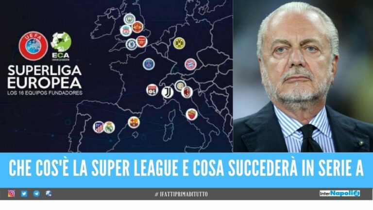 Nasce la Super League con 12 squadre. Ci sono tre italiane ma il Napoli è fuori