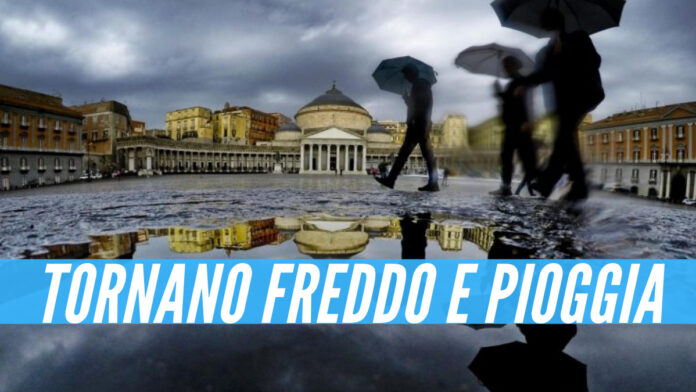 Meteo, tornano freddo e pioggia