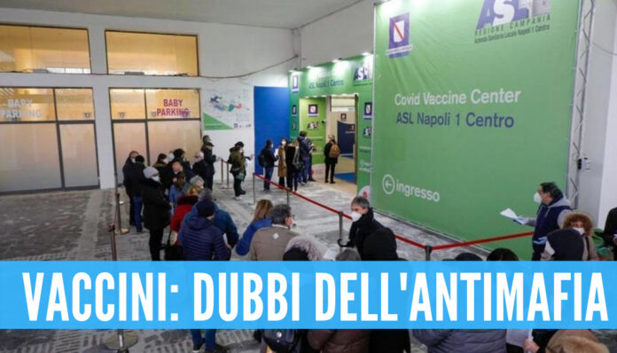 Campania, i dubbi dell'antimafia sulle liste dei vaccinati