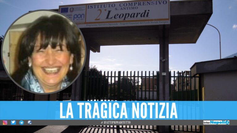Sant’Antimo piange Maria, morta l’insegnante dall’Istituto Giacomo Leopardi