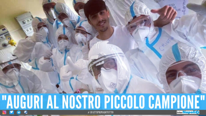 La festa nel Covid Hospital di Boscotrecase