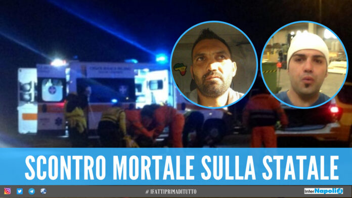 Asfalto killer nel Casertano: hanno perso la vita Gabriele Barile, 38enni di Cervino e Antonio Ferrara 37 anni