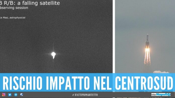 Razzo cinese a rischio impatto nel centrosud