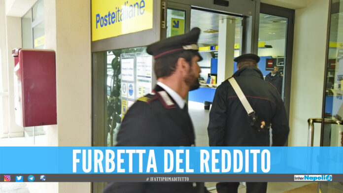 Furbetta del reddito arrestata nell'agro aversano