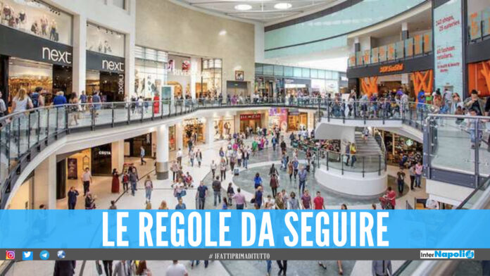 Riapertura centri commerciali weekend