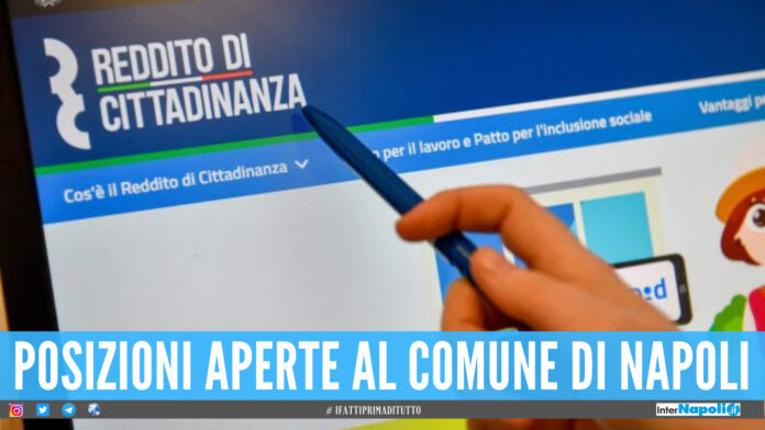Reddito di Cittadinanza, 800 cittadini potranno lavorare per il Comune di Napoli