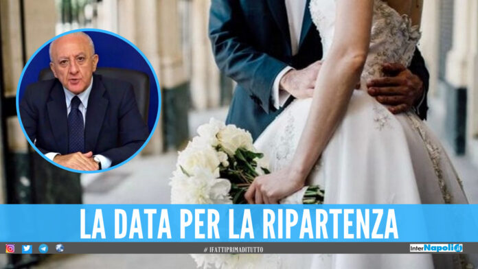 Ripartono i matrimoni in Campania, De Luca firma l'ordinanza: Ripartono i matrimoni in Campania, De Luca firma l'ordinanza:
