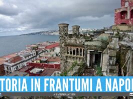Villa Ebe a rischio crollo a Napoli, scatta il sequestro