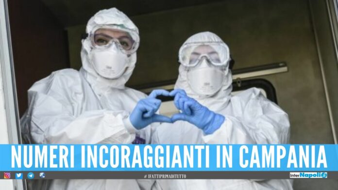 Covid, bollettino incoraggiante in Campania