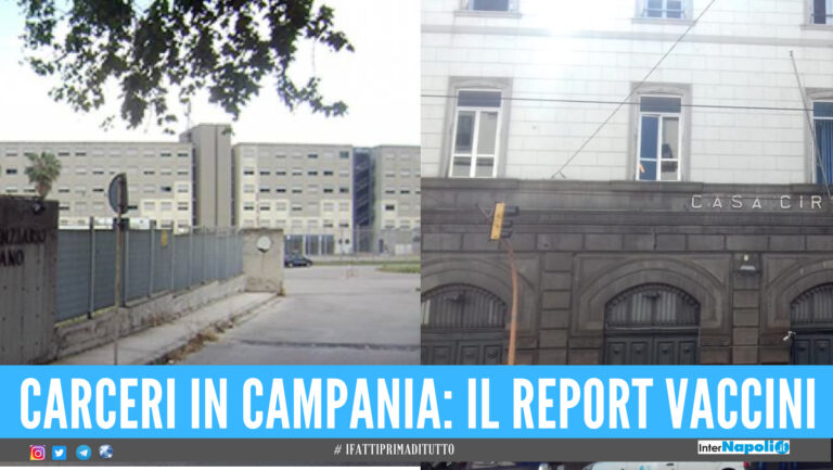 Carceri in Campania: il report vaccini