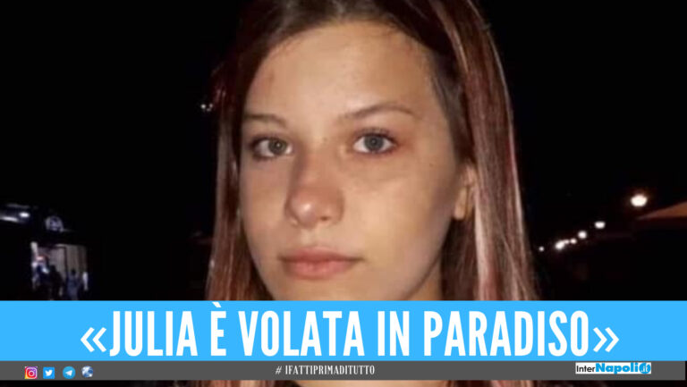 Campania in lutto per Julia, la giovane ha perso la sua battaglia