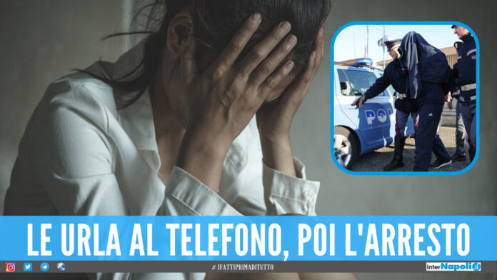 Violenza in diretta al telefono